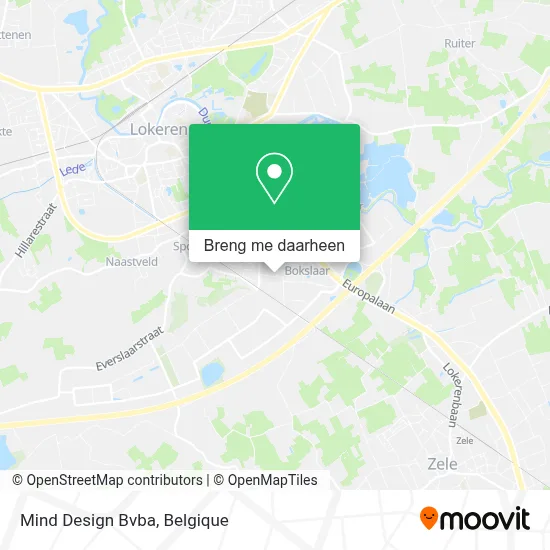 Mind Design Bvba kaart