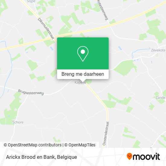 Arickx Brood en Bank kaart