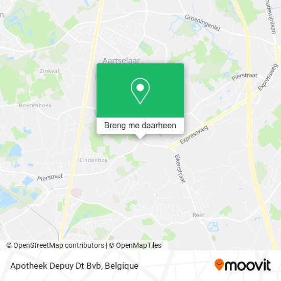 Apotheek Depuy Dt Bvb kaart