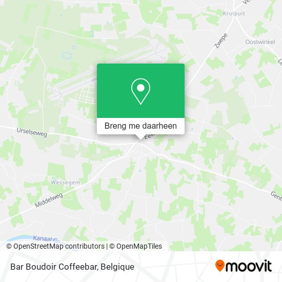 Bar Boudoir Coffeebar kaart