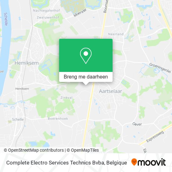 Complete Electro Services Technics Bvba kaart
