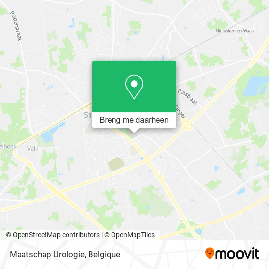Maatschap Urologie kaart