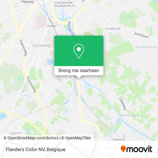 Flanders Color NV kaart