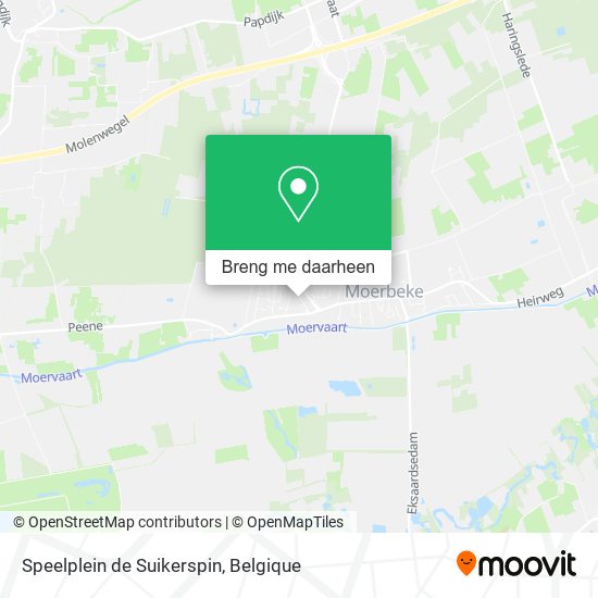 Speelplein de Suikerspin kaart