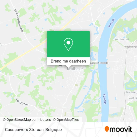 Cassauwers Stefaan kaart