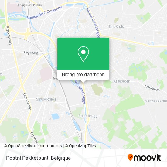 Postnl Pakketpunt kaart