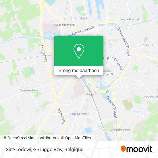 Sint-Lodewijk-Brugge Vzw kaart