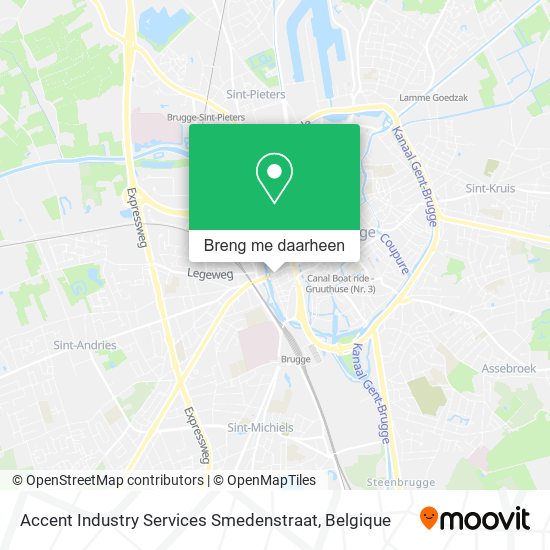 Accent Industry Services Smedenstraat kaart