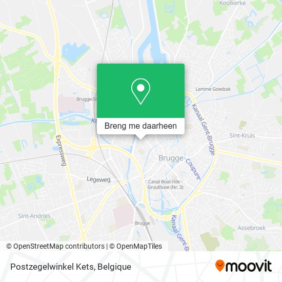 Postzegelwinkel Kets kaart