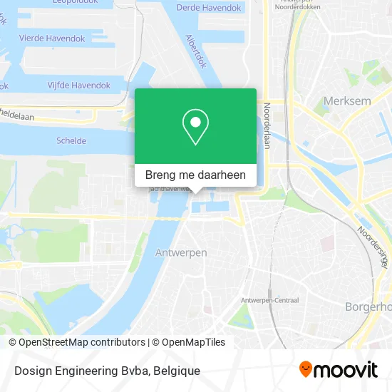 Dosign Engineering Bvba kaart