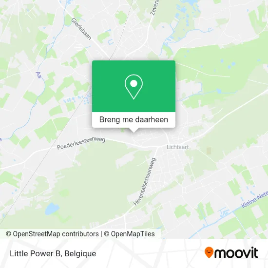 Little Power B kaart