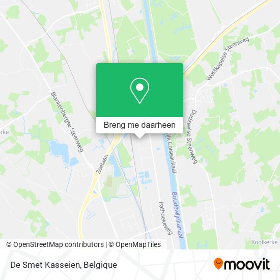 De Smet Kasseien kaart