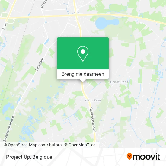 Project Up kaart