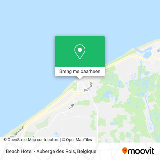 Beach Hotel - Auberge des Rois kaart