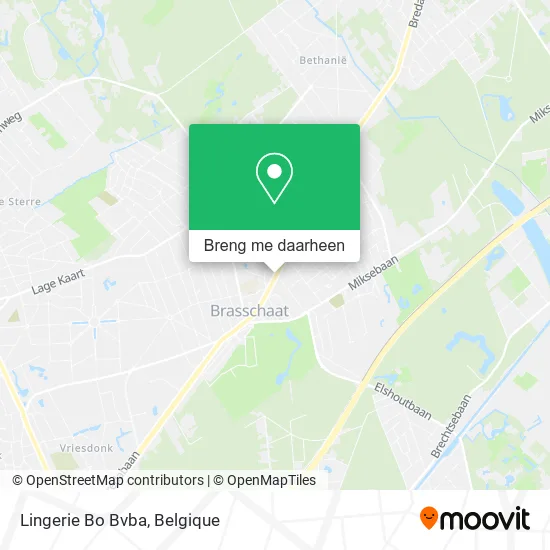 Lingerie Bo Bvba kaart