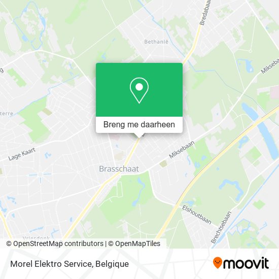 Morel Elektro Service kaart