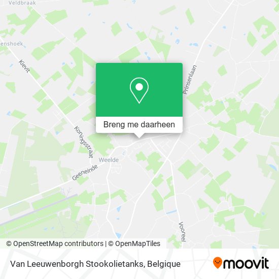 Van Leeuwenborgh Stookolietanks kaart