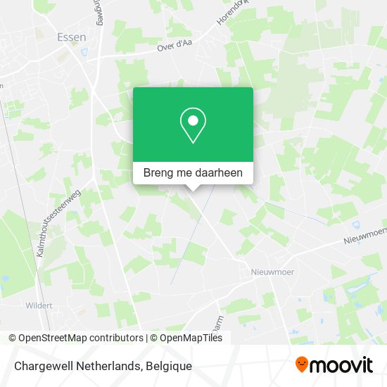 Chargewell Netherlands kaart