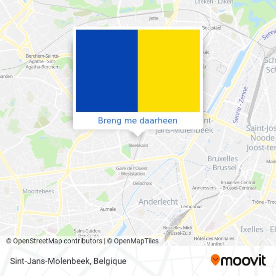 Sint-Jans-Molenbeek kaart