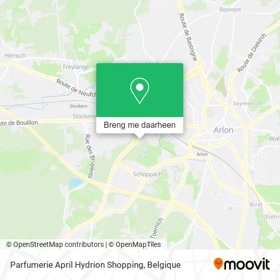 Parfumerie April Hydrion Shopping kaart