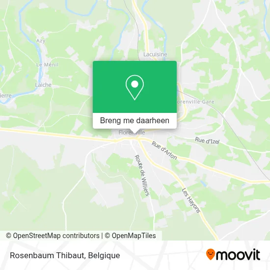 Rosenbaum Thibaut kaart