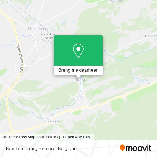 Bourtembourg Bernard kaart