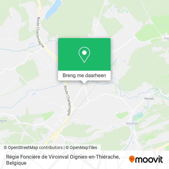 Régie Foncière de Viroinval Oignies-en-Thiérache kaart