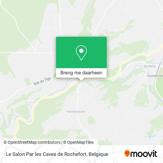 Le Salon Par les Caves de Rochefort kaart