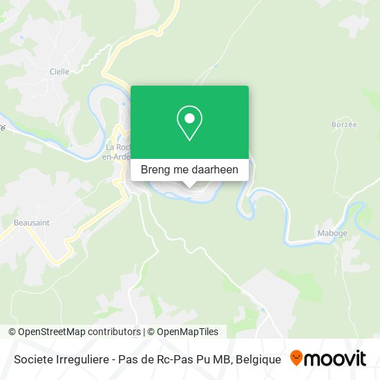 Societe Irreguliere - Pas de Rc-Pas Pu MB kaart