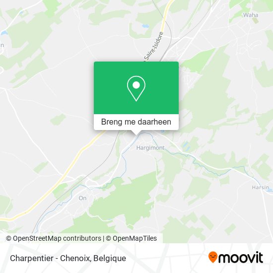 Charpentier - Chenoix kaart