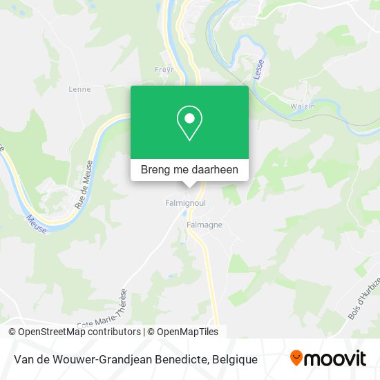 Van de Wouwer-Grandjean Benedicte kaart