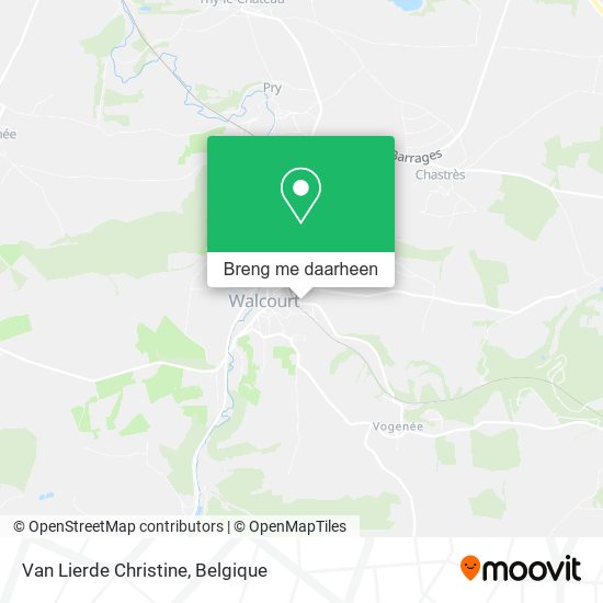 Van Lierde Christine kaart