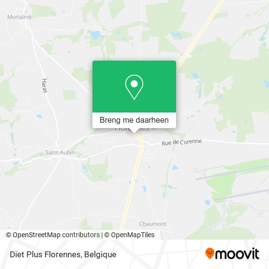 Diet Plus Florennes kaart