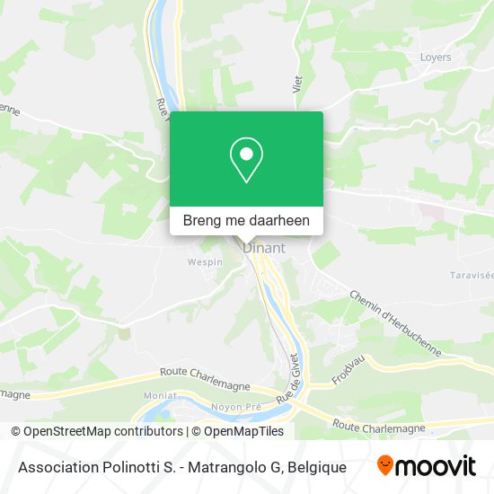 Association Polinotti S. - Matrangolo G kaart