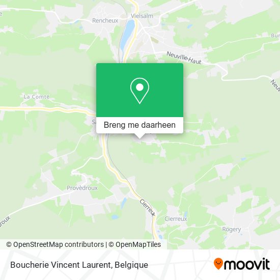 Boucherie Vincent Laurent kaart