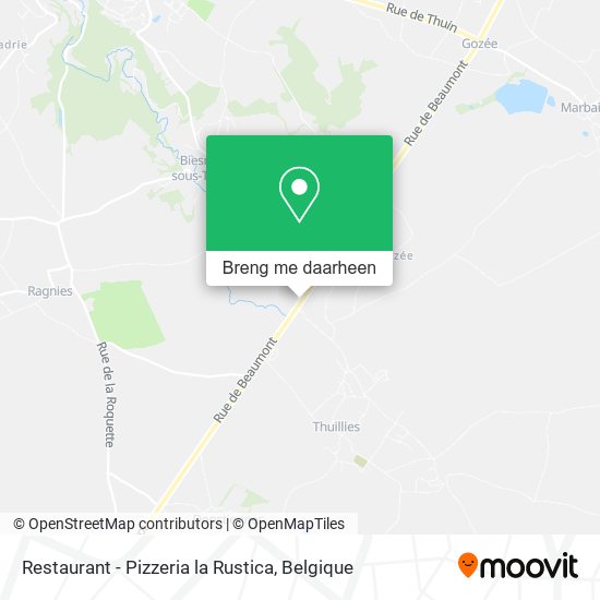 Restaurant - Pizzeria la Rustica kaart