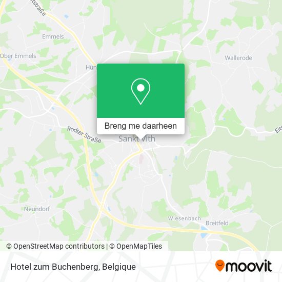 Hotel zum Buchenberg kaart