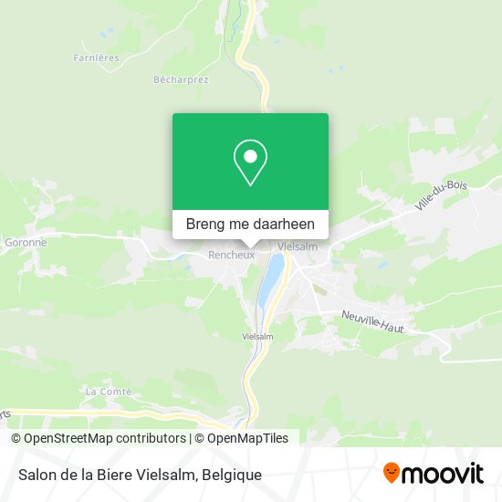 Salon de la Biere Vielsalm kaart