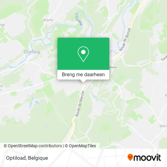 Optiload kaart