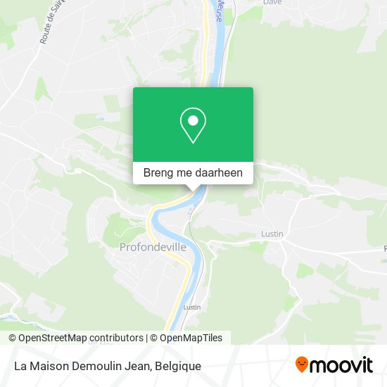 La Maison Demoulin Jean kaart