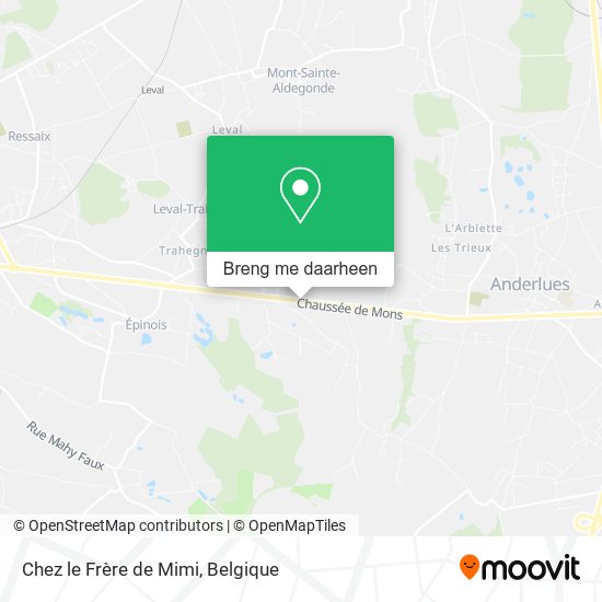 Chez le Frère de Mimi kaart