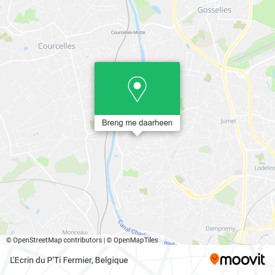 L'Ecrin du P'Ti Fermier kaart