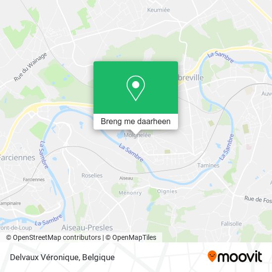Delvaux Véronique kaart