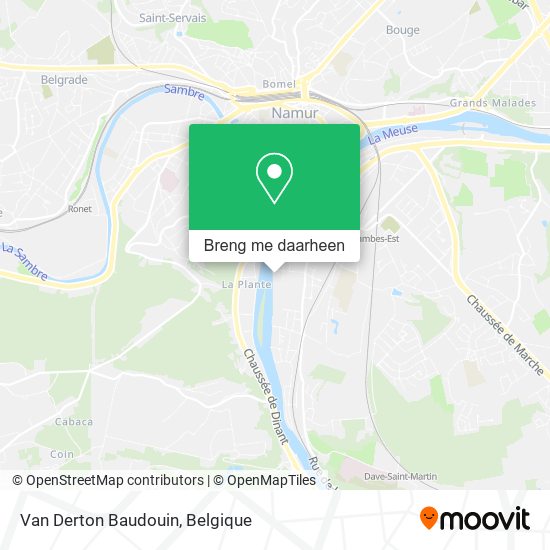 Van Derton Baudouin kaart