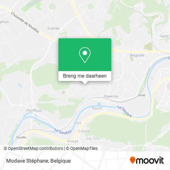 Modave Stéphane kaart