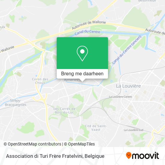 Association di Turi Frère Fratelvini kaart