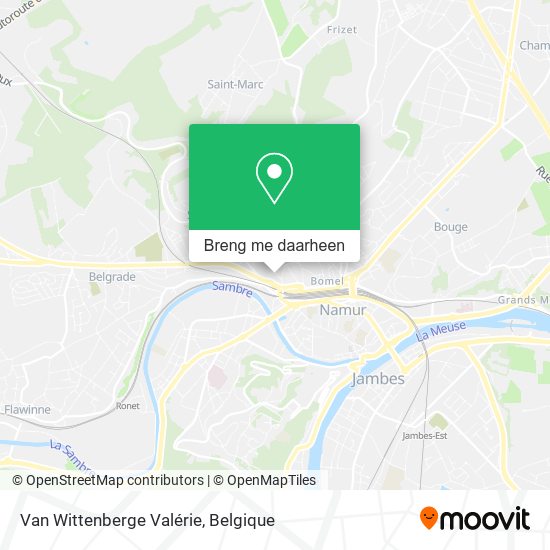 Van Wittenberge Valérie kaart
