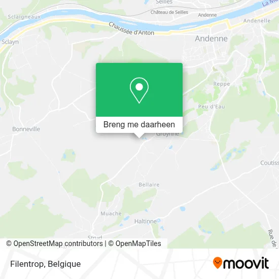 Filentrop kaart