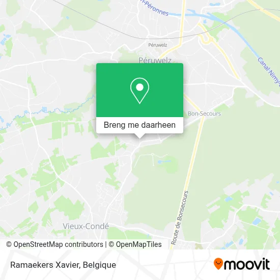 Ramaekers Xavier kaart