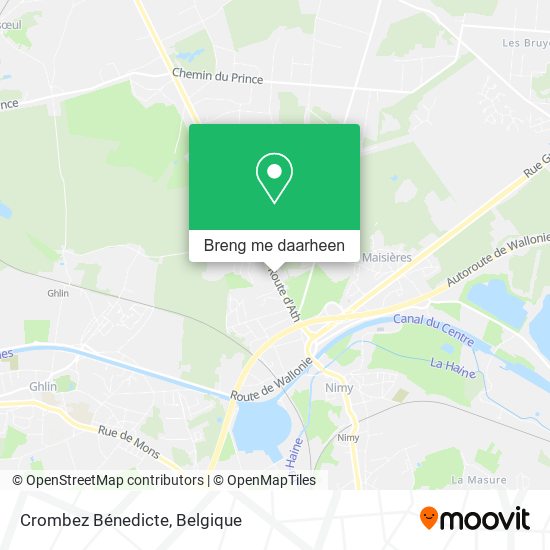 Crombez Bénedicte kaart